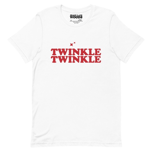 Twinkle Twinkle - white tee