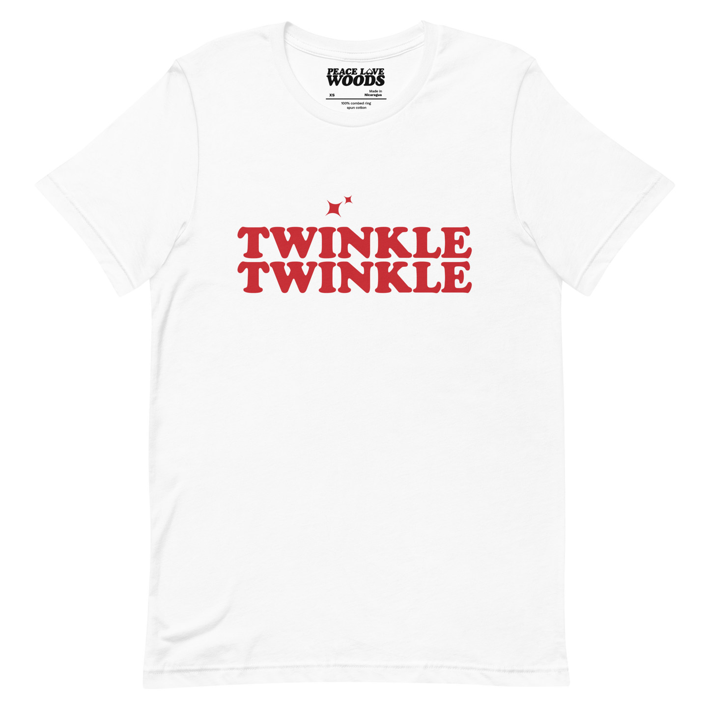 Twinkle Twinkle - white tee